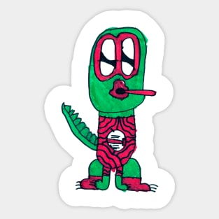 Gecky Sticker